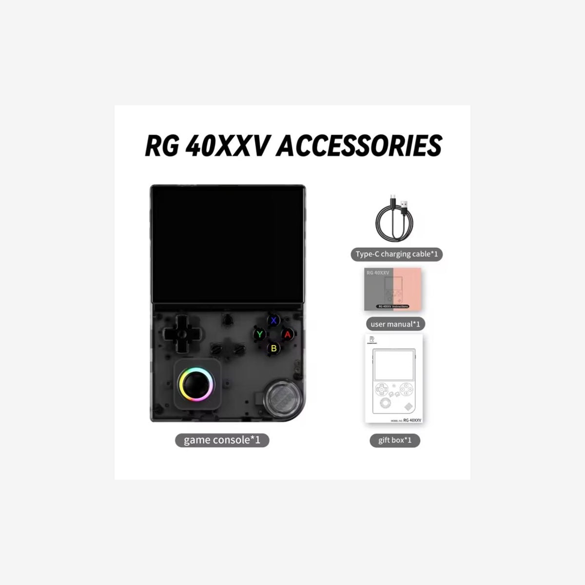 Console de jeu vidéo portable Anbernic RG40XX V