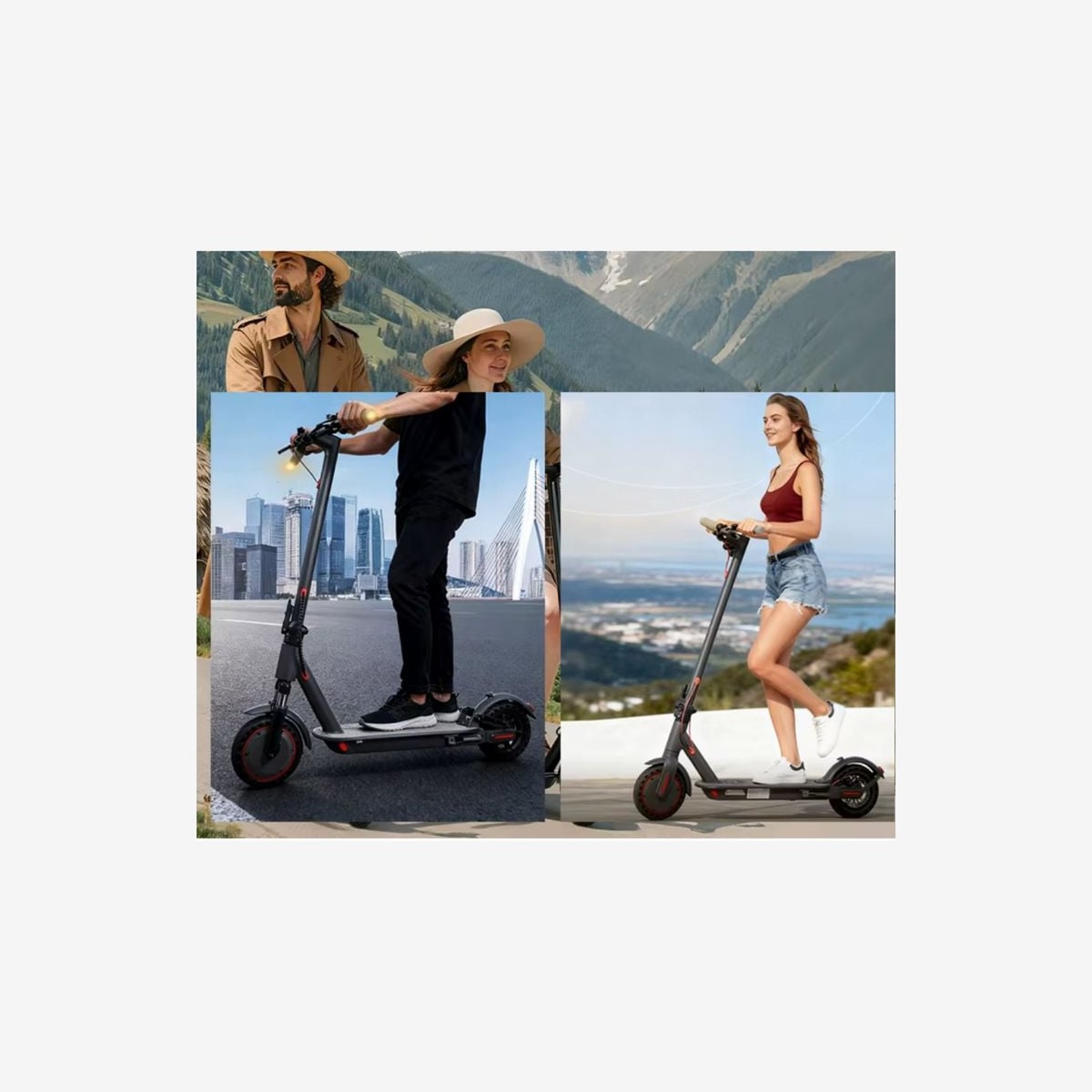 Trottinette électrique M365 PRO - 36V 10.5Ah, 500W, 35KM d'autonomie